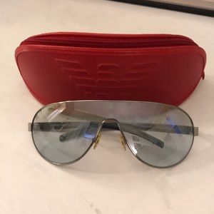 Emporio Armani limited edition aviator sunglasses